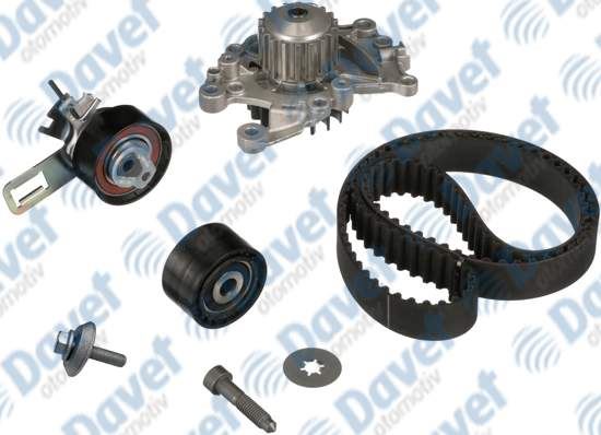 GATES KP15705XS Triger Seti + Devirdaim Peugeot 1.5 Blue Hdi Rifter Expert 308 508 Ford 1.5 Transit Connect Proace City Verso 1.5